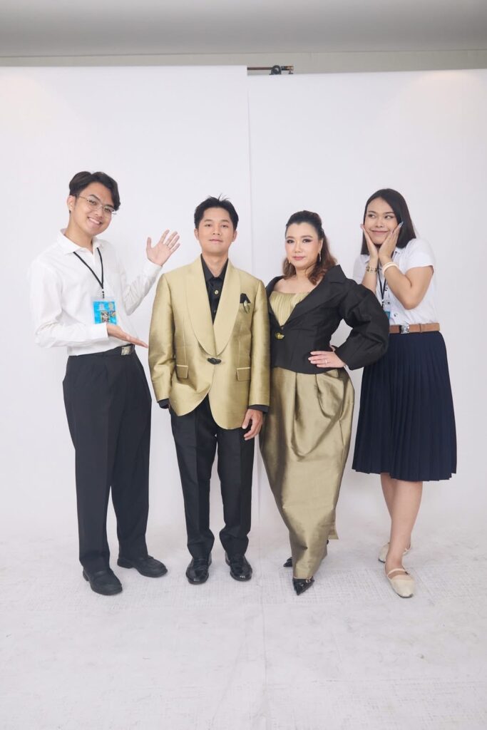 Fashion and Textiles Design Students from Faculty of Fine and Applied Arts Design Runway Outfits at the “14th World Thai Silk Fashion Extravaganza” 