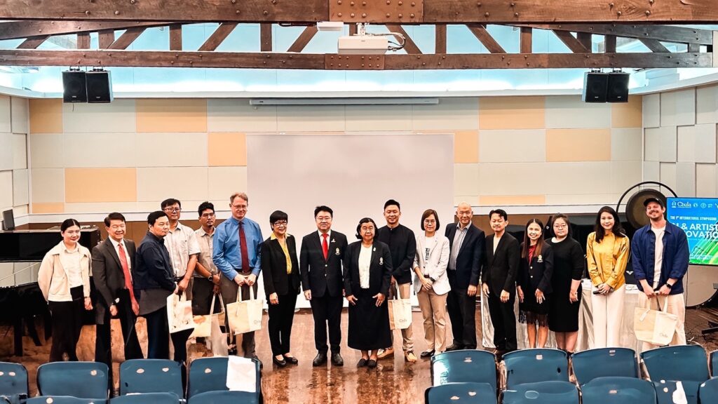 “AI & Artistic ”Innovation”—Chulalongkorn’s 1st AI Symposium on Fine and Applied Arts at Faculty of Fine and Applied Arts 