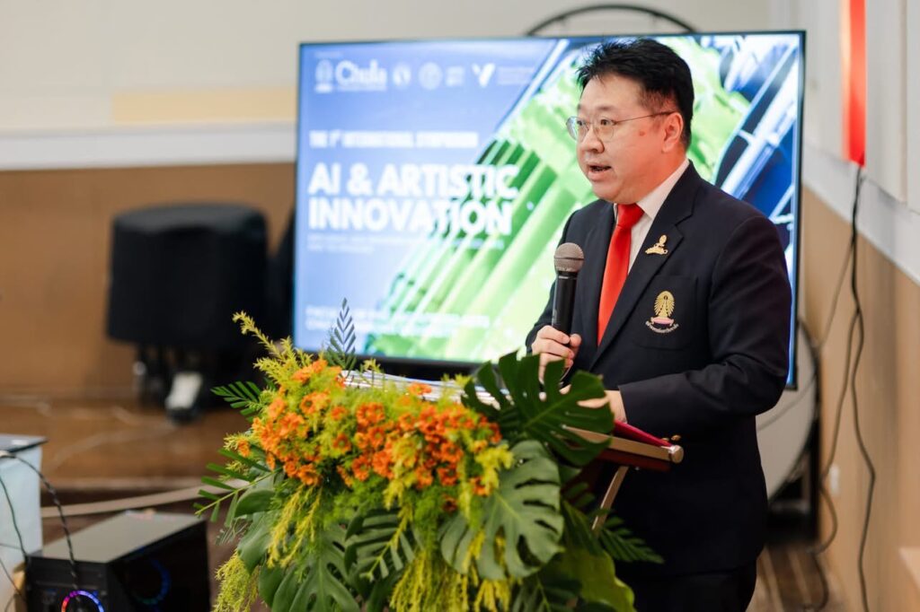 “AI & Artistic ”Innovation”—Chulalongkorn’s 1st AI Symposium on Fine and Applied Arts at Faculty of Fine and Applied Arts 
