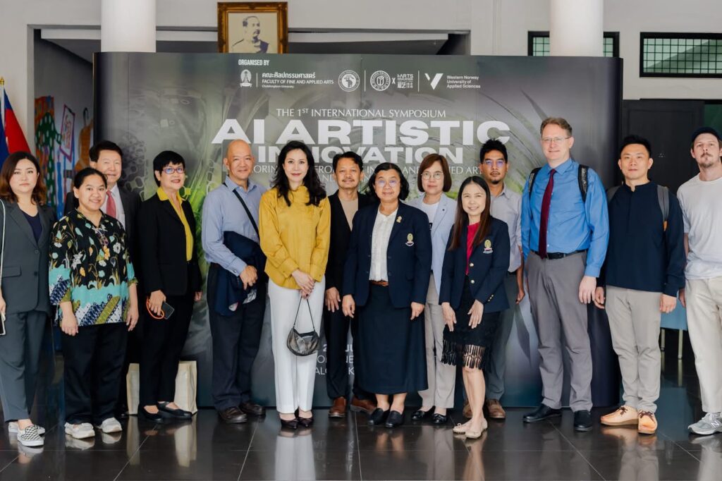 “AI & Artistic ”Innovation”—Chulalongkorn’s 1st AI Symposium on Fine and Applied Arts at Faculty of Fine and Applied Arts 