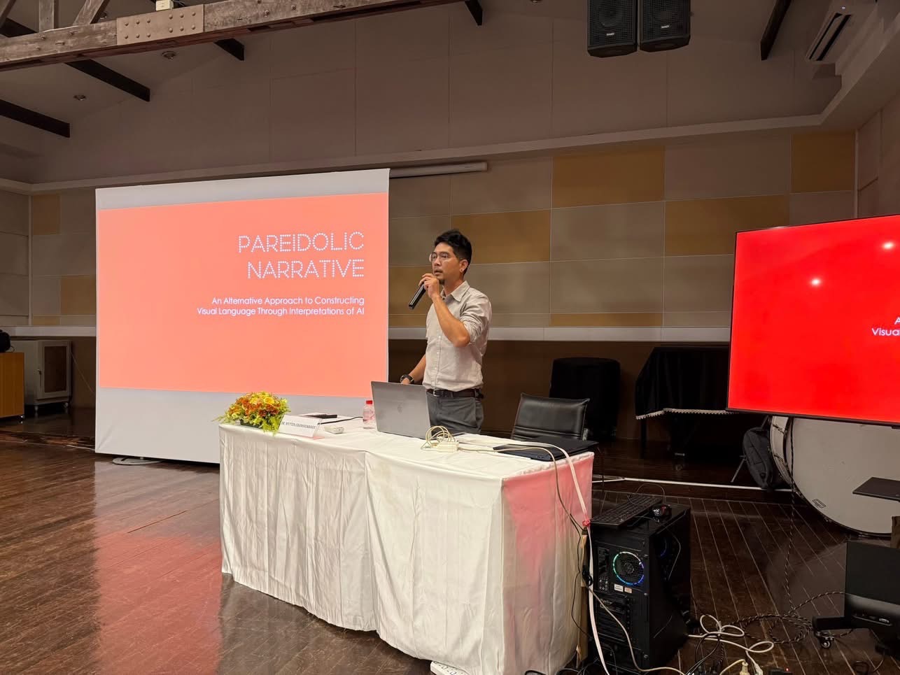 “AI & Artistic ”Innovation”—Chulalongkorn’s 1st AI Symposium on Fine and Applied Arts at Faculty of Fine and Applied Arts  