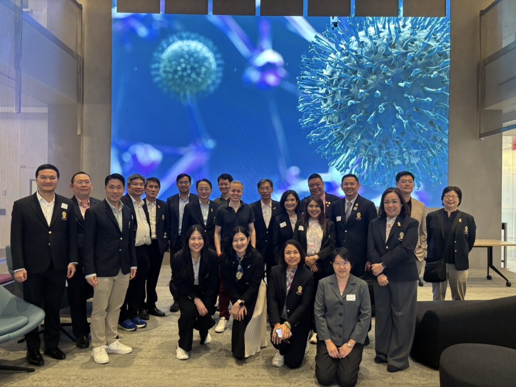 Chula Executives Visit Amgen Inc., a Leading U.S. Biotechnology Company, to Explore Future Academic Collaboration 