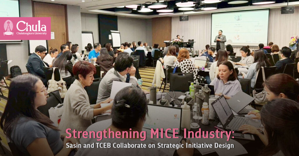 Strengthening MICE Industry: Sasin and TCEB Collaborate on Strategic Initiative Design