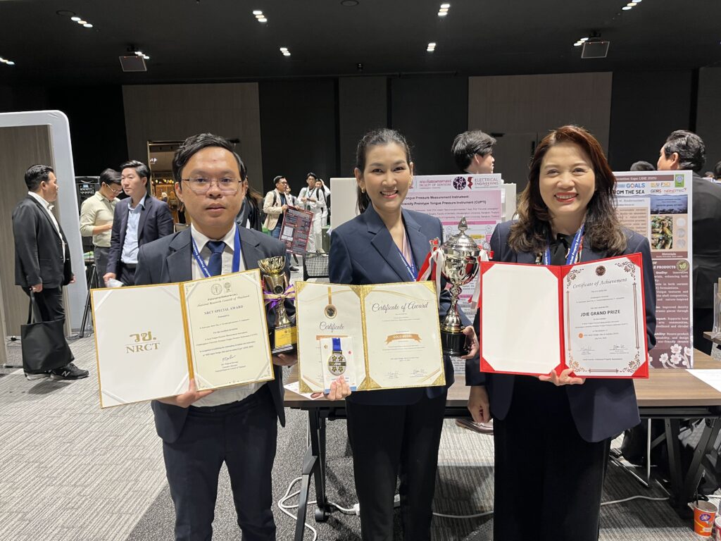 Chula Dentistry and Engineering Professors and Students Win the JDIE Grand Prize at the 2025 Japan Design, Idea, and Invention Expo in Japan 