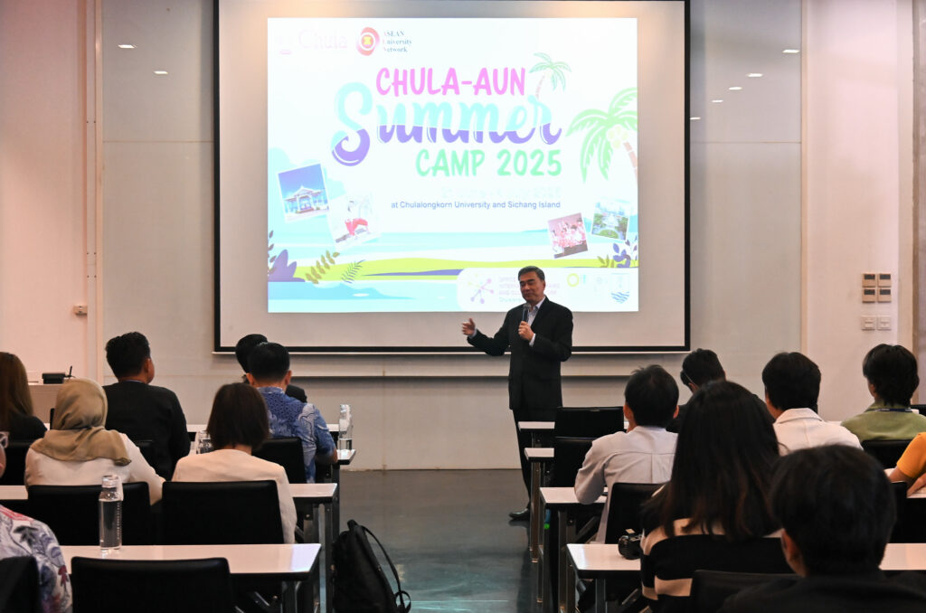 Former Prime Minister Joins Special Lecture and Panel Discussion at “World Peace Talk” during the Chula-AUN Summer Camp 2025 