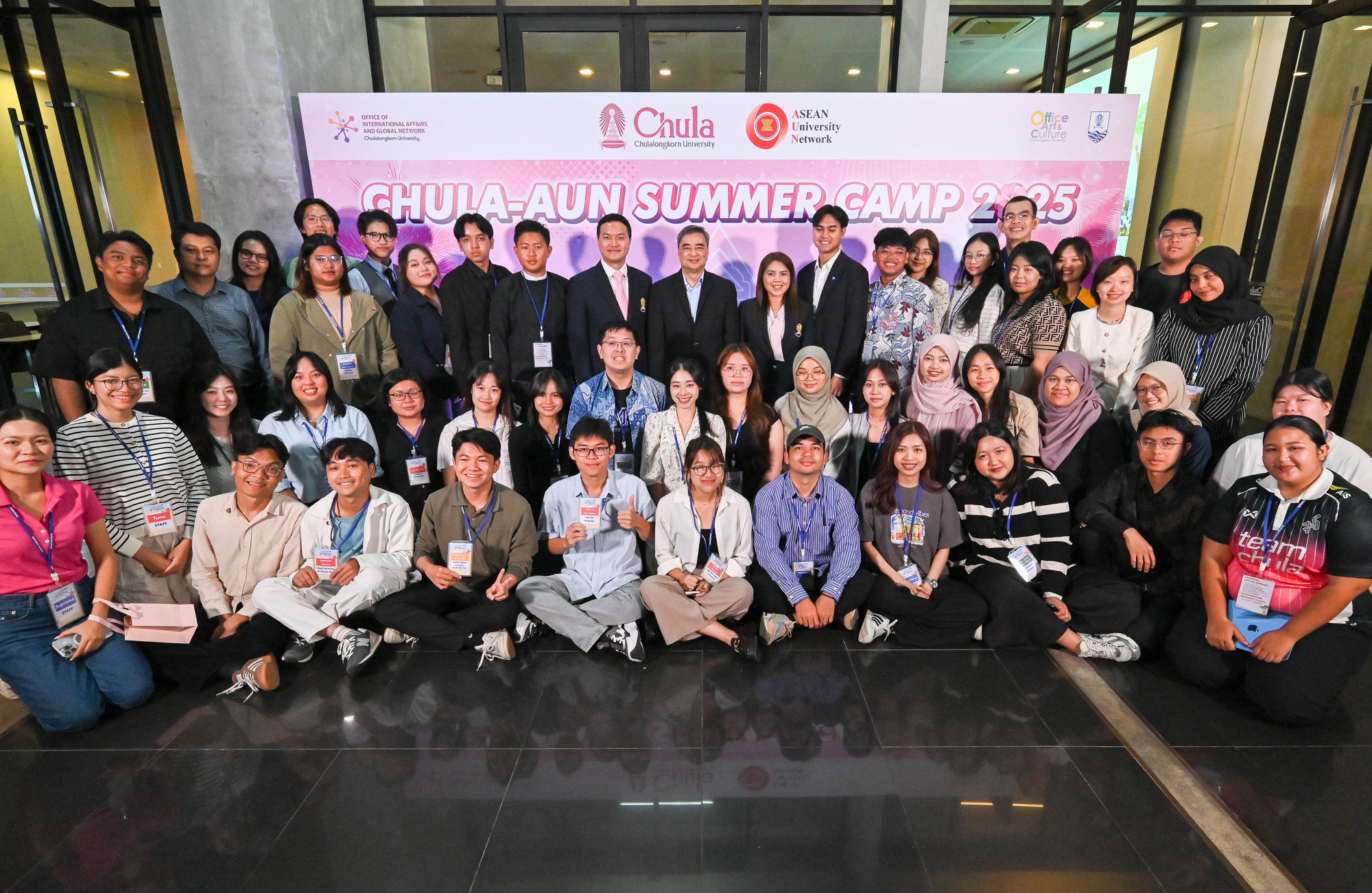 Former Prime Minister Joins Special Lecture and Panel Discussion at “World Peace Talk” during the Chula-AUN Summer Camp 2025 