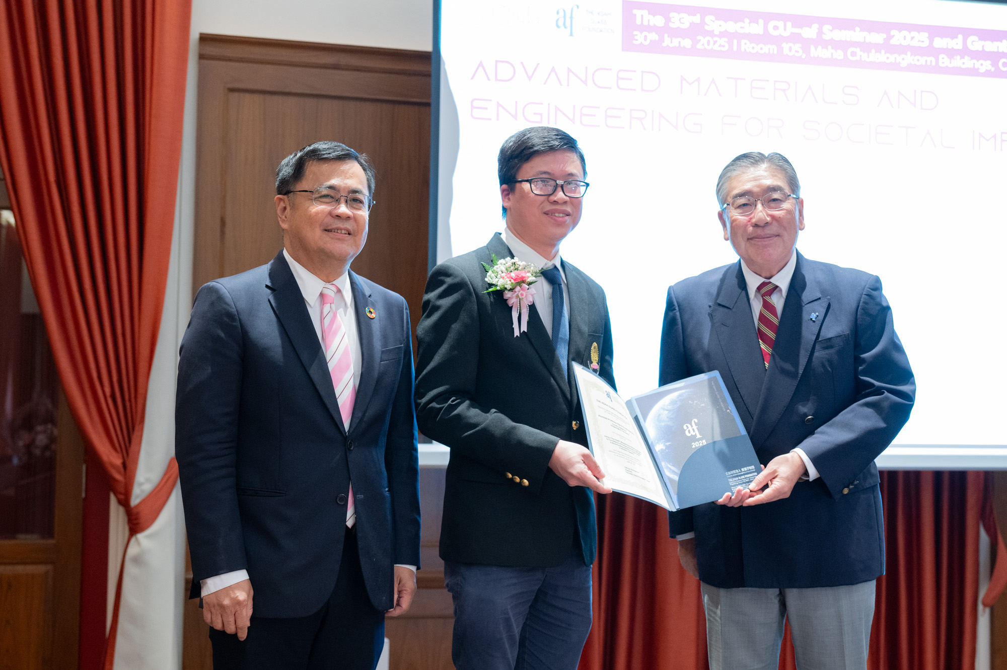 Chula Hosts the 33rd Asahi Special Seminar on “Advanced Materials and Engineering for Societal Impact” 