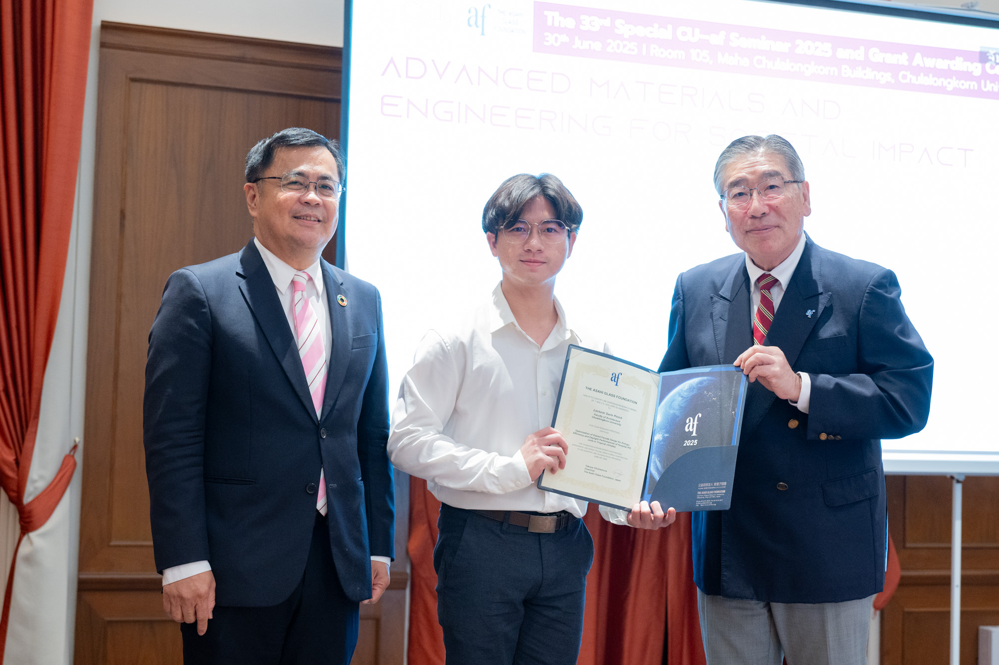 Chula Hosts the 33rd Asahi Special Seminar on “Advanced Materials and Engineering for Societal Impact” 