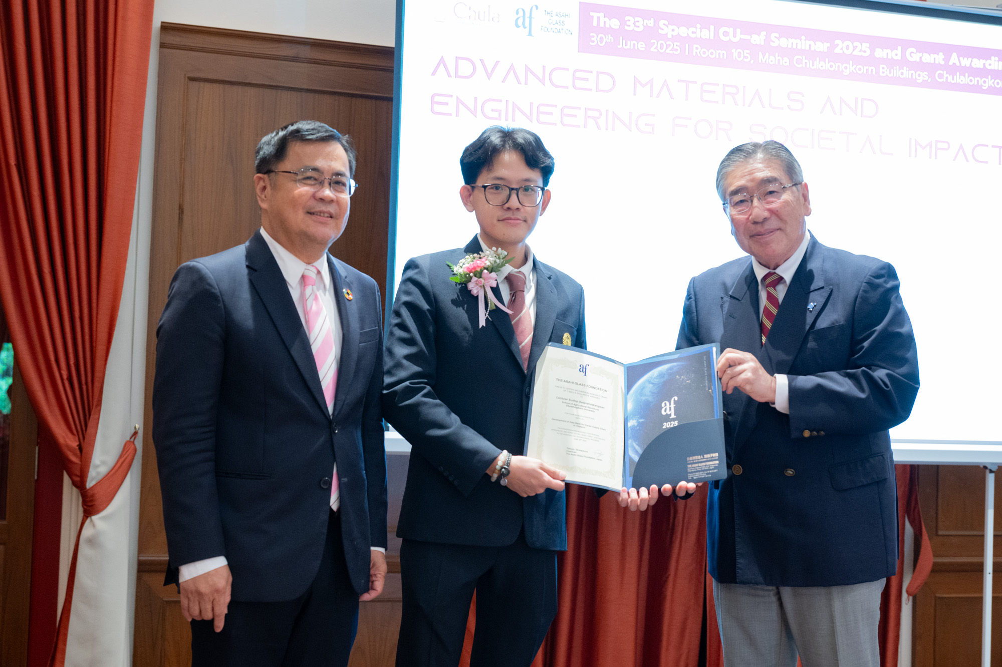 Chula Hosts the 33rd Asahi Special Seminar on “Advanced Materials and Engineering for Societal Impact” 