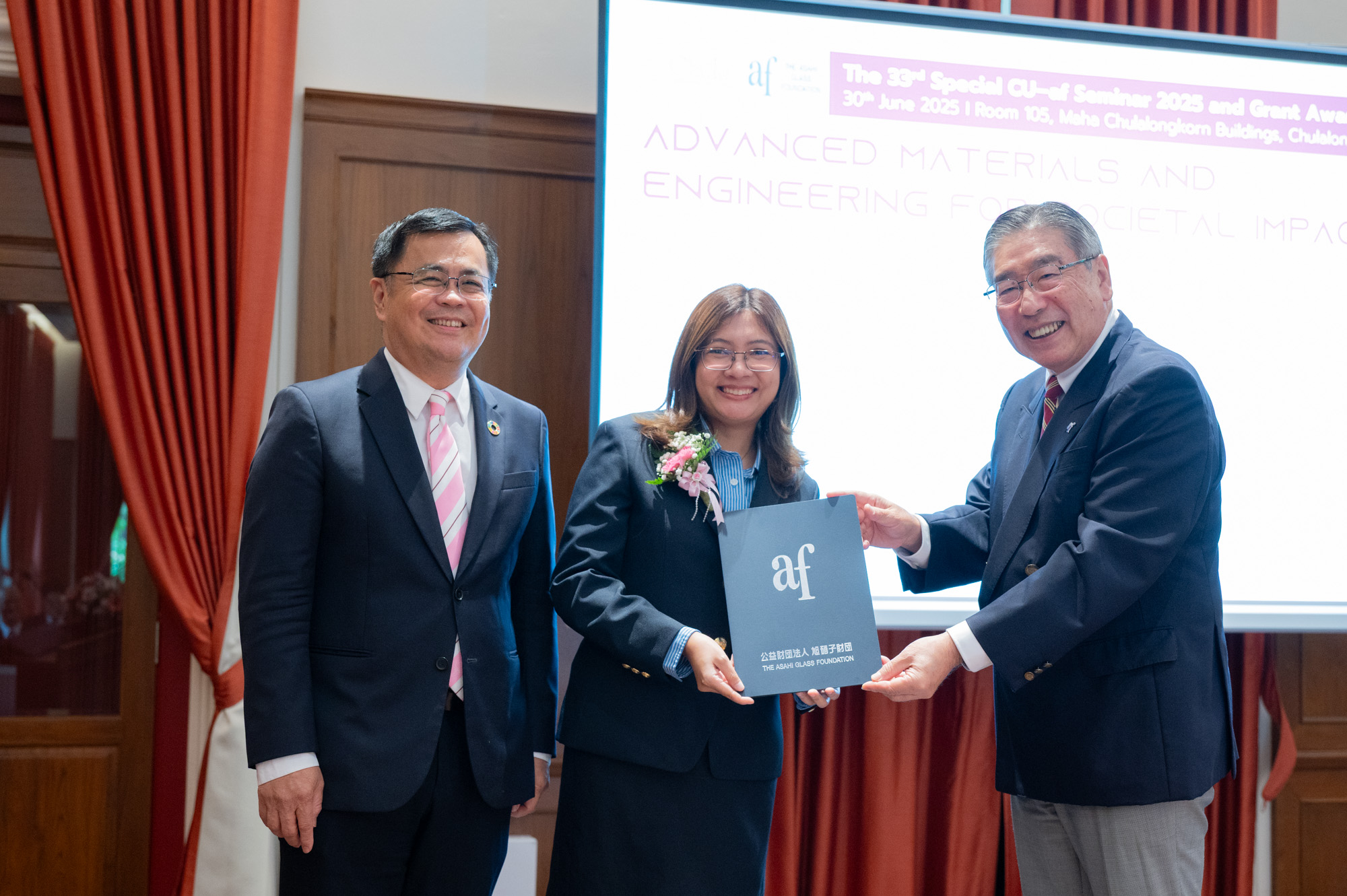 Chula Hosts the 33rd Asahi Special Seminar on “Advanced Materials and Engineering for Societal Impact” 