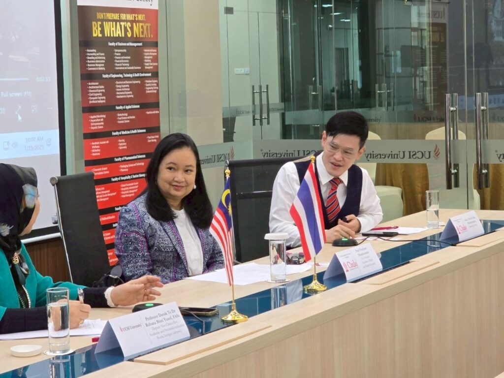 Bridging Borders Through Knowledge: Chulalongkorn and UCSI Explore New Avenues for Collaboration