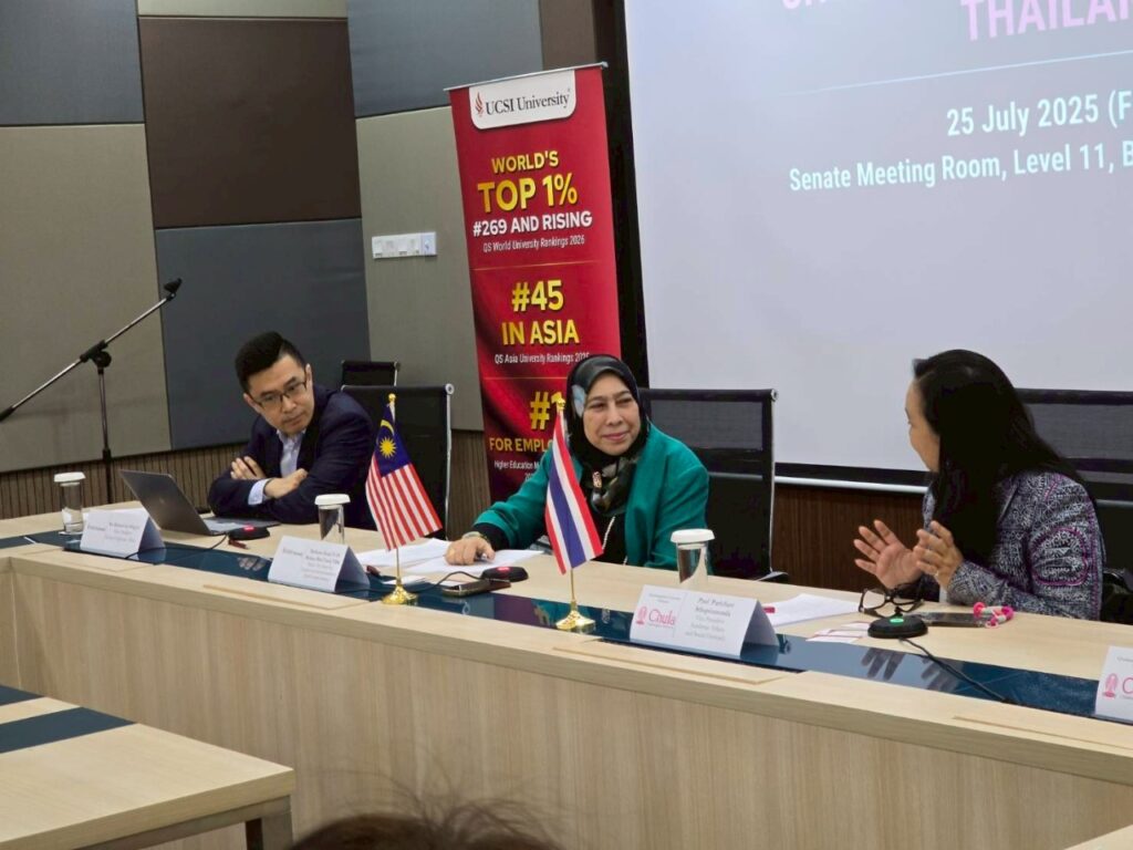 Bridging Borders Through Knowledge: Chulalongkorn and UCSI Explore New Avenues for Collaboration