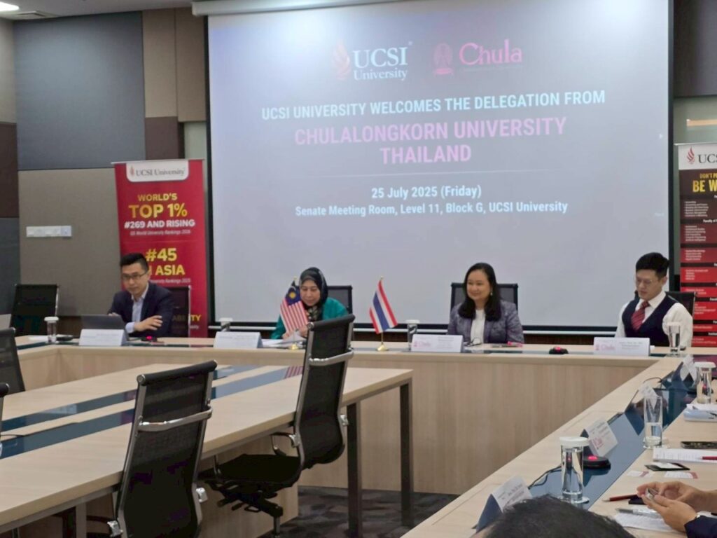 Bridging Borders Through Knowledge: Chulalongkorn and UCSI Explore New Avenues for Collaboration