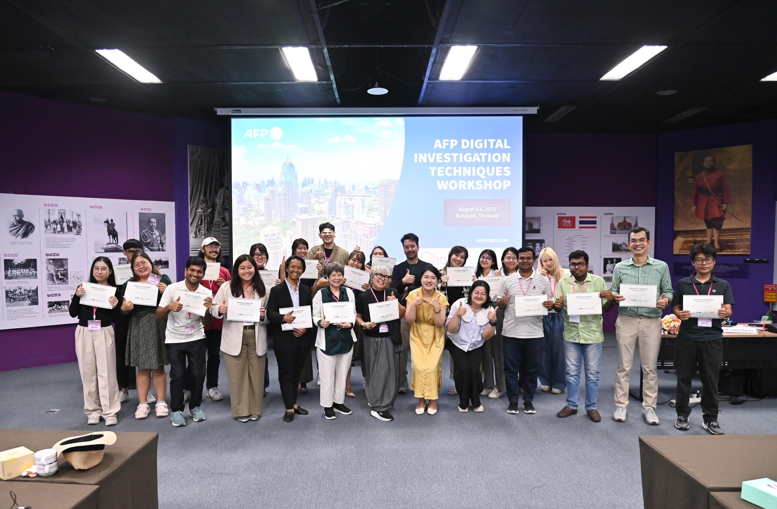 Chula Collaborates with AFP and Google to Strengthen “Fact-Checking” Skills and Combat Misinformation 