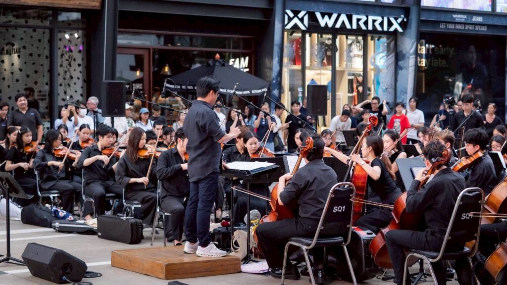 CU Symphony Orchestra Performance “Music Street @ Siam Square” 
