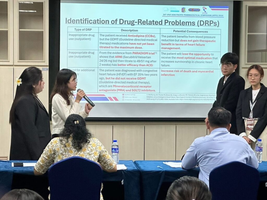 Chula Pharmacy Students Shine with Five Awards at IPSF APPS 2025 in Malaysia 