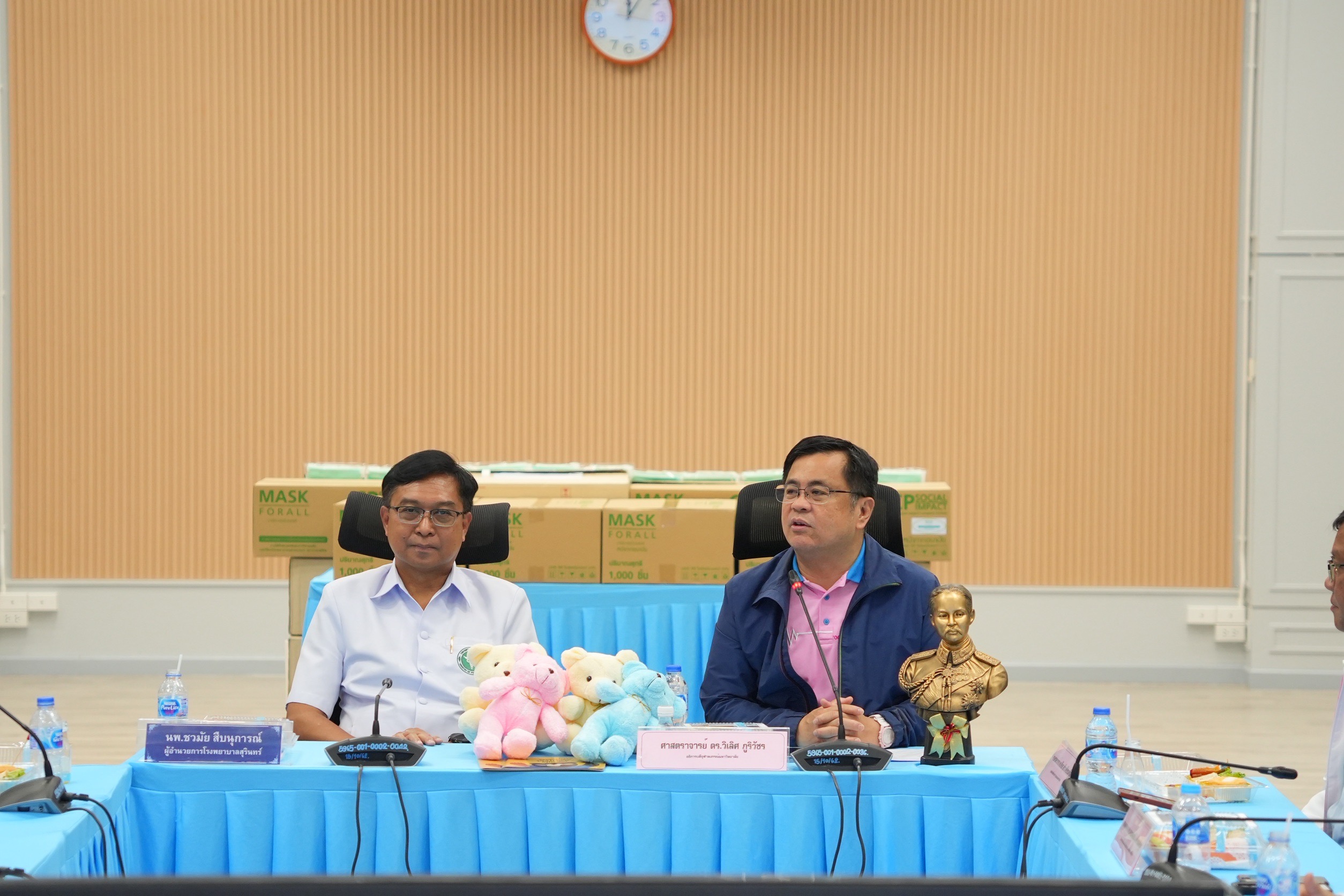 Chula President Visits Surin to Meet Alumni, Soldiers, and Civilians Injured in Border Clashes—Offers Scholarships and Support Equipment 