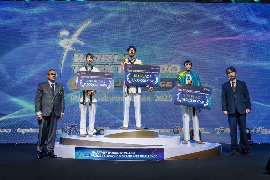 Chula Student Wins Gold at Taekwondo World Grand Prix in South Korea
