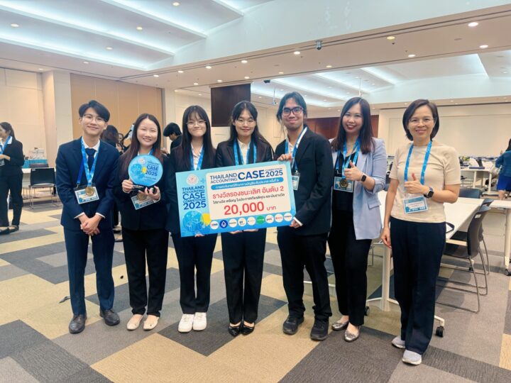 Chulalongkorn Business School Students Shine at the 9th National Accounting Case Study Competition 2025 