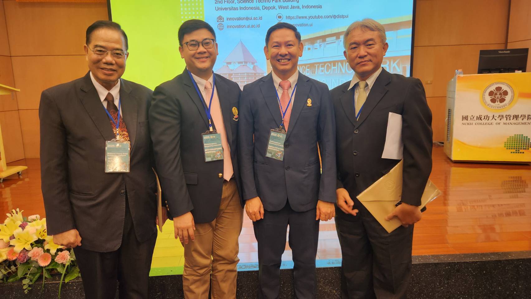Chula Economists Join 2025 University Education and Enterprise Competitiveness Forum at NCKU, Taiwan 