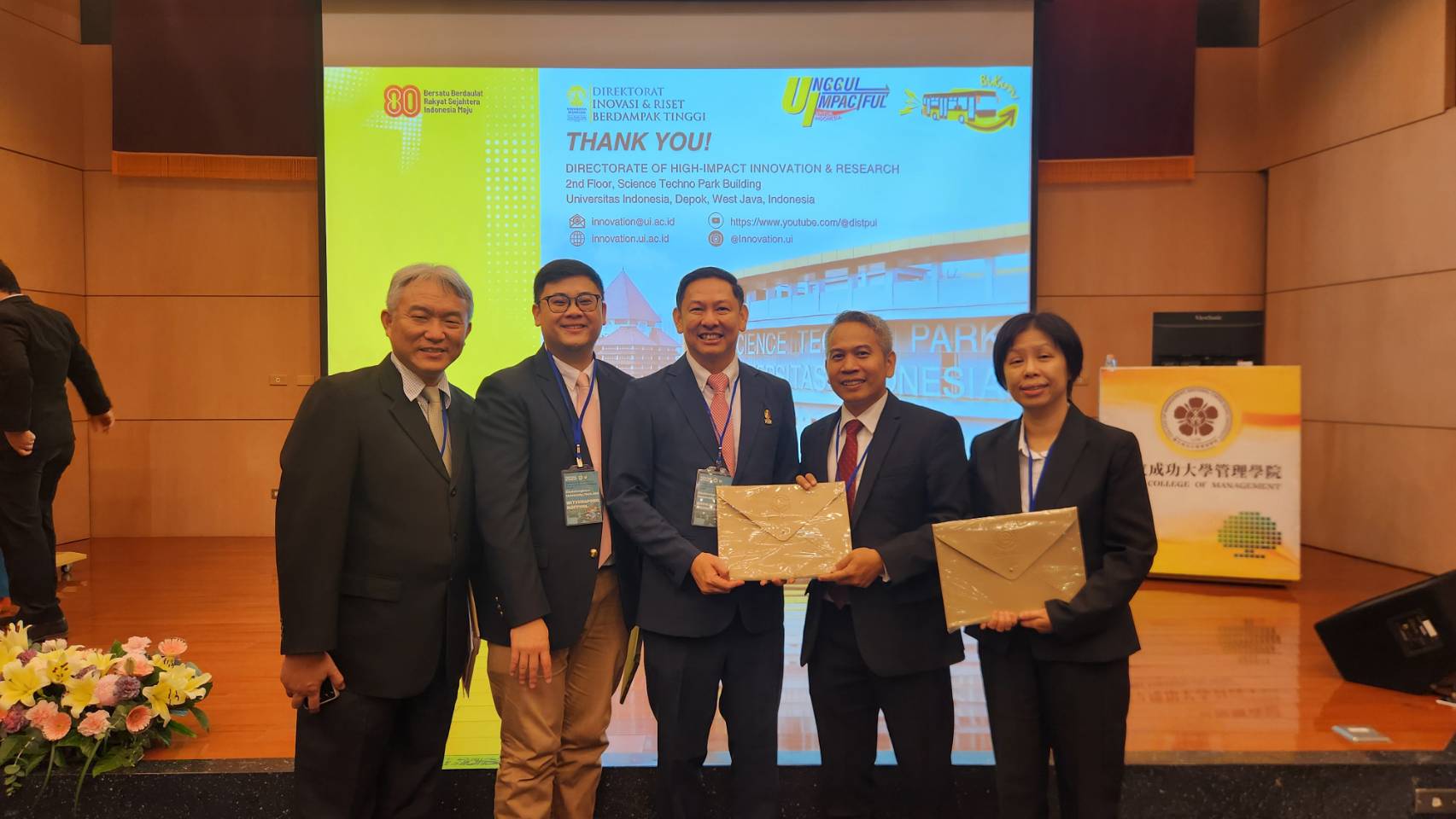 Chula Economists Join 2025 University Education and Enterprise Competitiveness Forum at NCKU, Taiwan 
