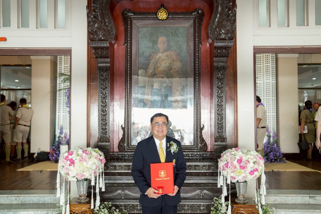 Chula President and Vice President Receive the “Scout Honor Award” for 2025 from the Ministry of Education 