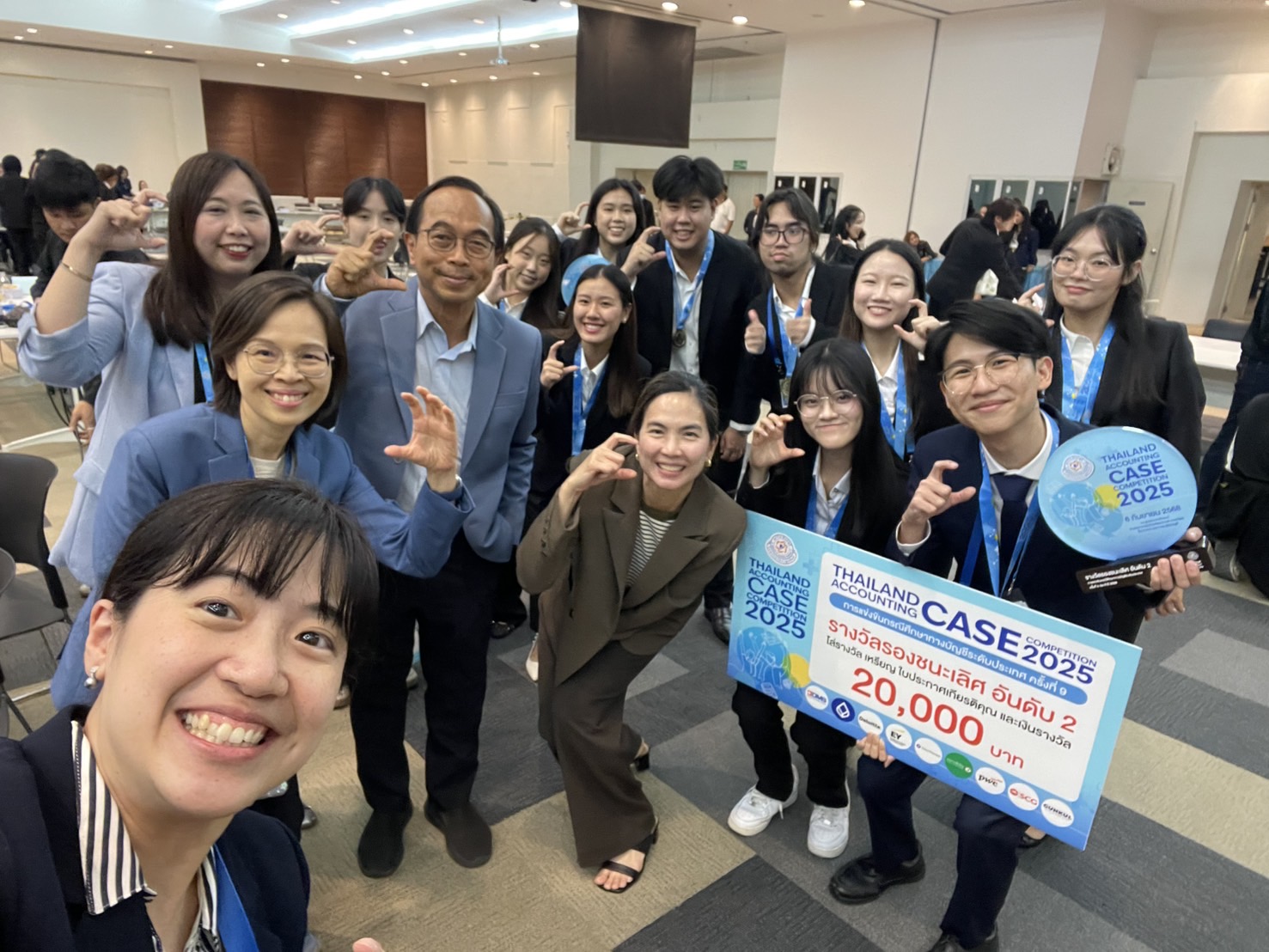 Chulalongkorn Business School Students Shine at the 9th National Accounting Case Study Competition 2025 