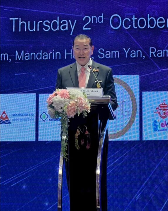 Professor Dr. Surakiart Sathirathai
Chairman, Chulalongkorn University Council
ศ.(พิเศษ) ดร.สุรเกียรติ์ เสถียรไทย นายกสภาจุฬาลงกรณ์มหาวิทยาลัย