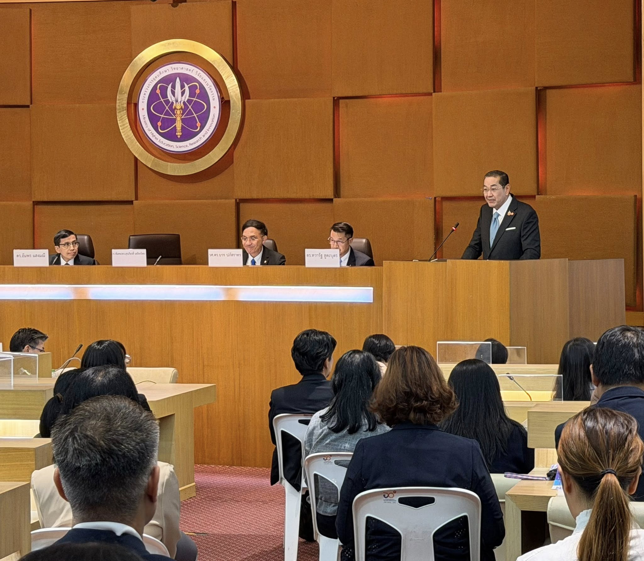 Chairman of the Chulalongkorn University Council gives a special lecture at the “Thailand KM Network Forum 2025” 