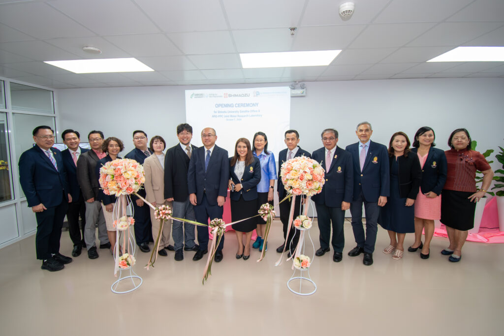 Chula, Shinshu University Launch Joint Water Research Lab and Satellite Office 