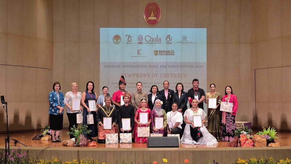 Chula’s “Symphony of Cultures” Celebrates Diplomatic Ties Between Thailand, Singapore, and Indonesia 