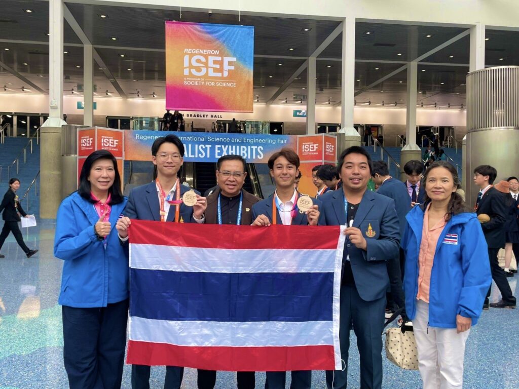 เมื่อได้รับรางวัลชนะเลิศจาก Regeneron International Science and Engineering Fair 2024 