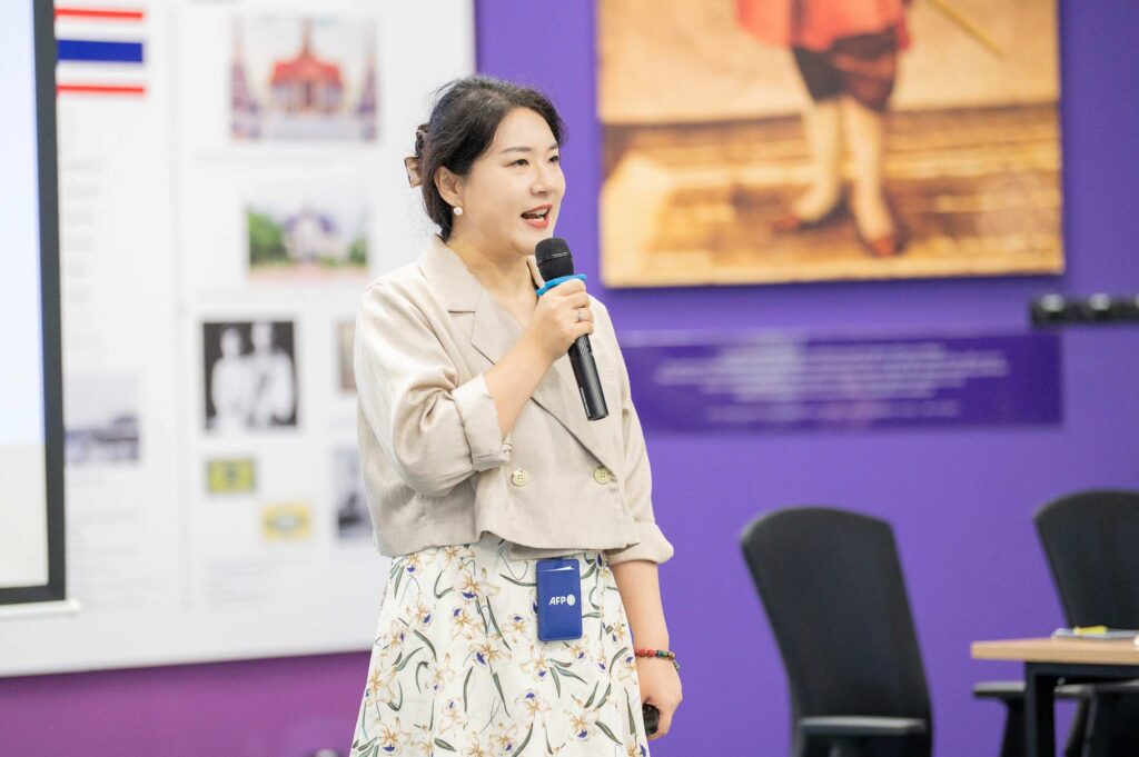 Ms. Sophia Xu
 AFP’s Digital Training Manager for the Asia-Pacific region