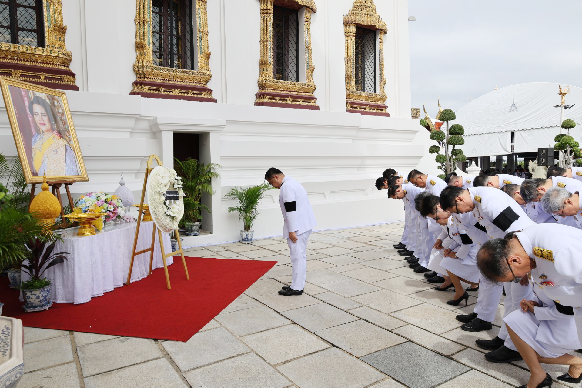 Chulalongkorn University Pays Tribute to Her Majesty Queen Sirikit the Queen Mother 