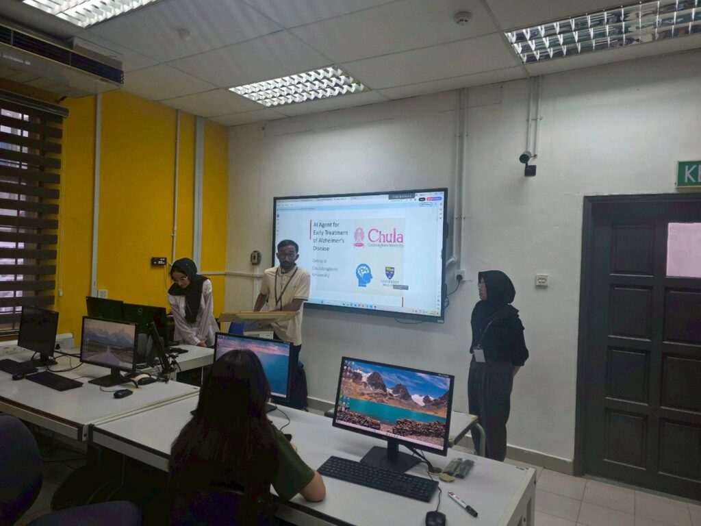 Exploring the Future of Healthcare through AI: Chula Students Joined a Program in Malaysia 