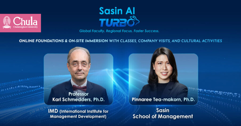Sasin launches short program “Sasin AI Turbo” to transform businesses with Agentic AI