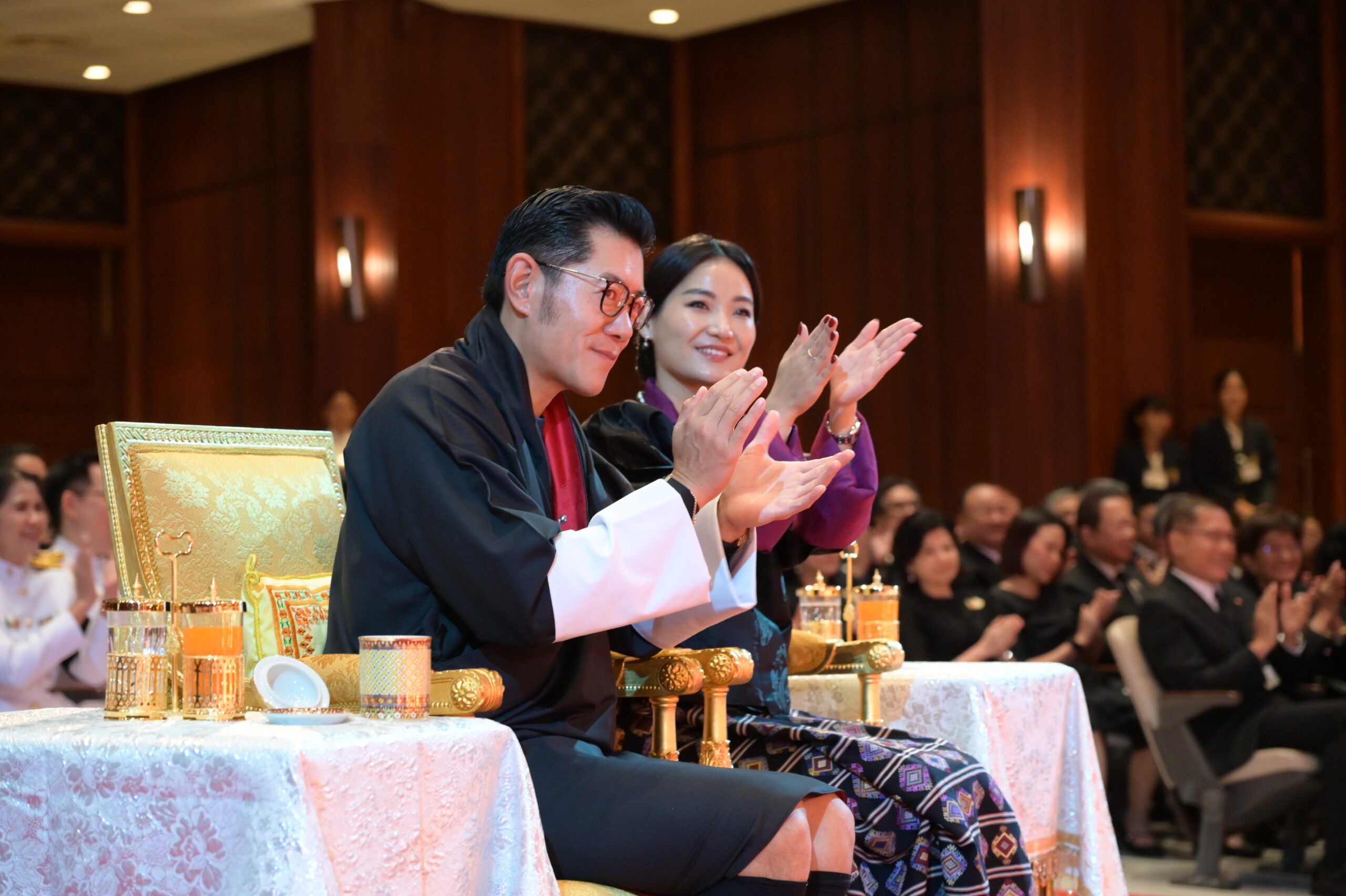 Chulalongkorn University Hosts Their Majesties the King and Queen of Bhutan on the Occasion of the Conferral of the Honorary Doctor of Philosophy Degrees