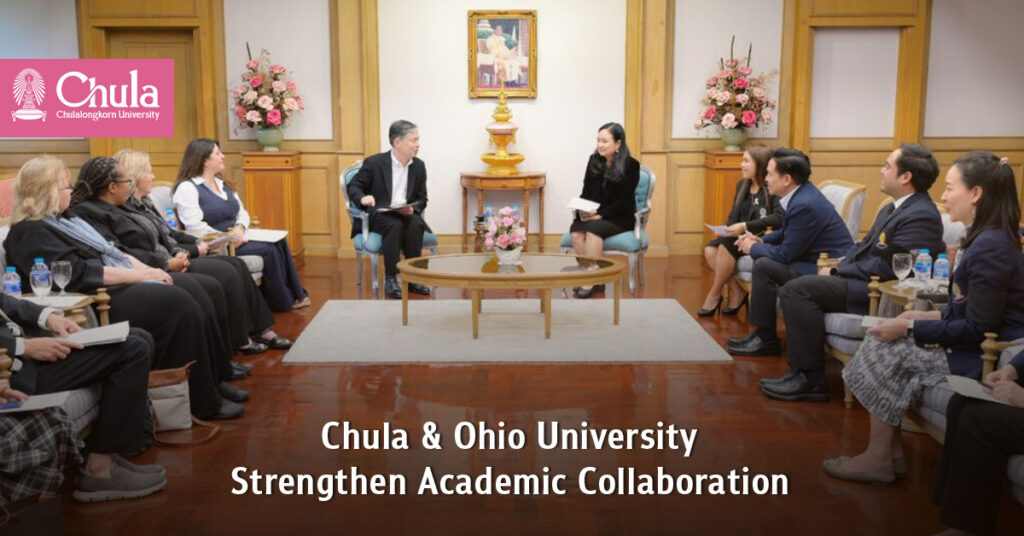 Chula and Ohio University Strengthen Academic Collaboration 