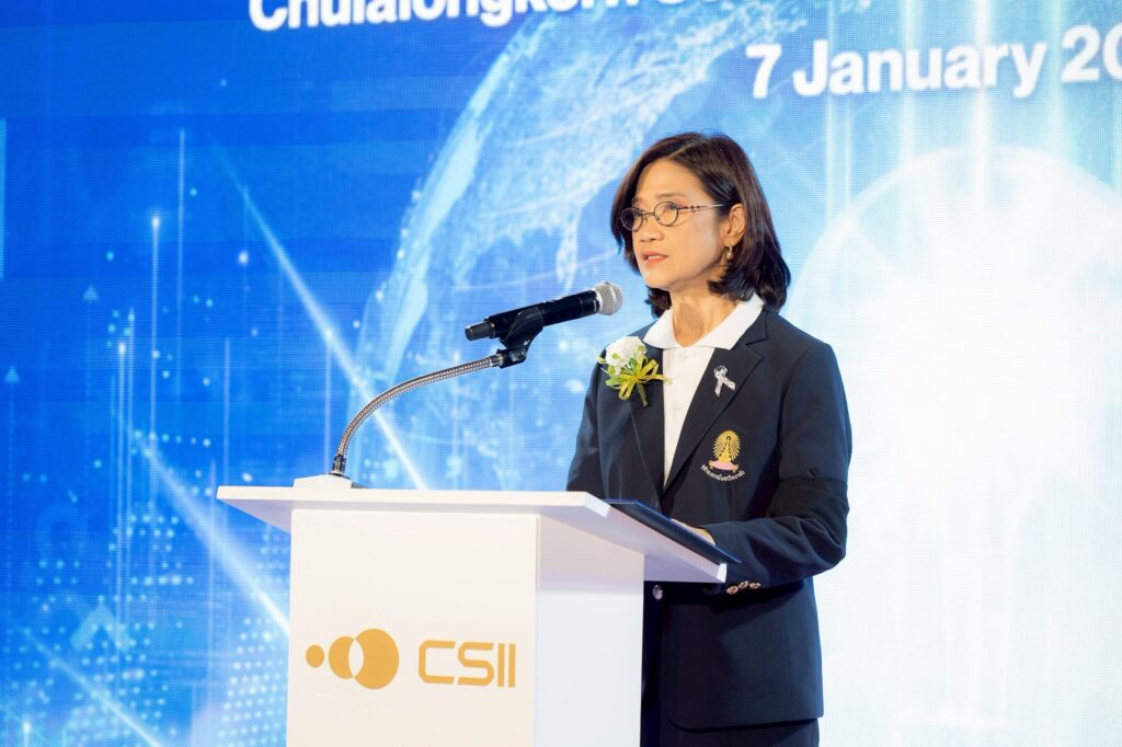 Professor Dr. Suchada Sukrong, Director of the Chulalongkorn School of Integrated Innovation