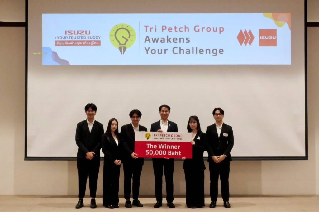 Chula Students Win First Prize at Tri Petch Group Awakens Your Challenge 2025 