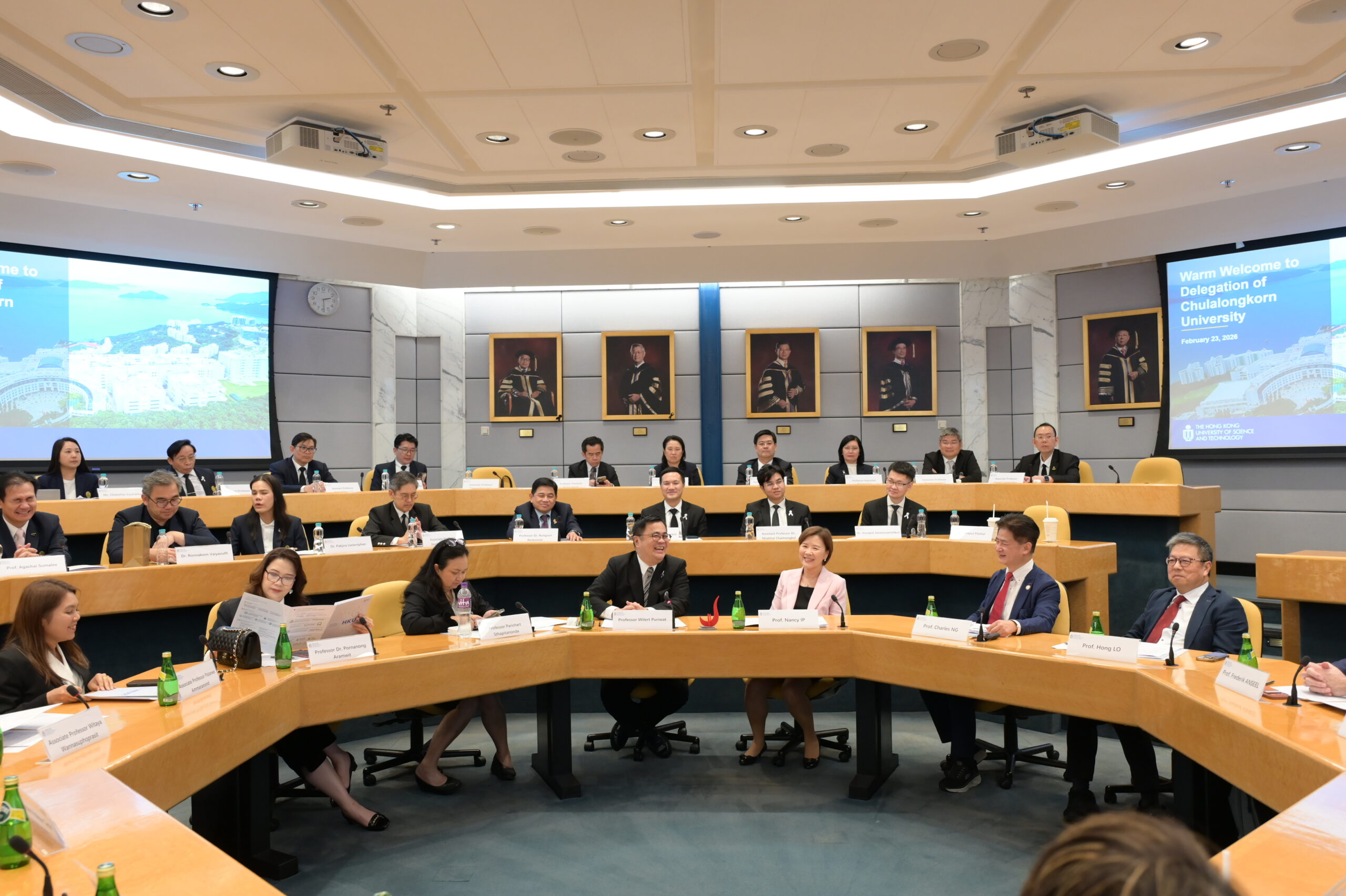 Chula Deepens Academic Ties with HKUST, Signs Key Agreements 